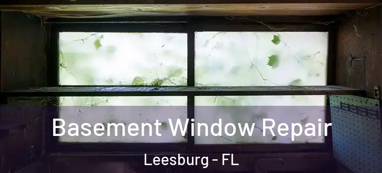 Basement Window Repair Leesburg - FL