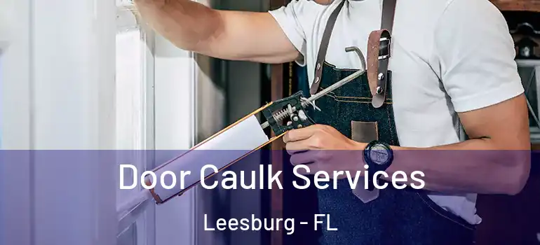  Door Caulk Services Leesburg - FL