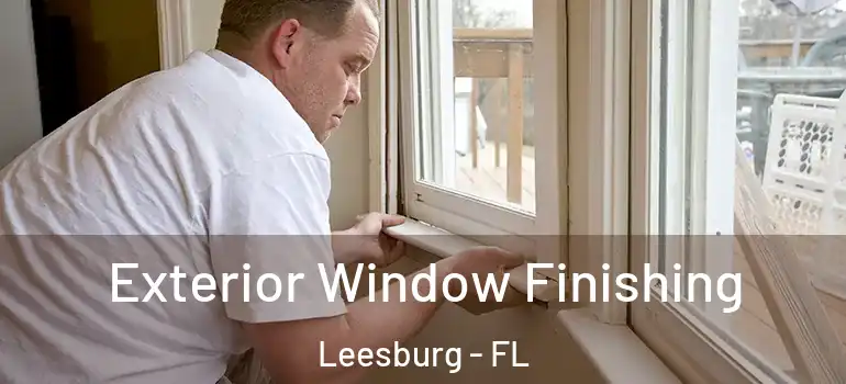  Exterior Window Finishing Leesburg - FL