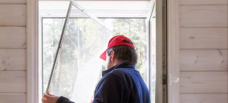 Expandable Window Screen Installation in Leesburg, FL