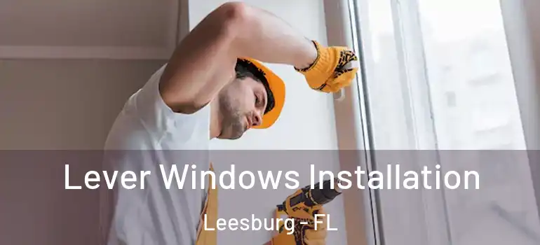  Lever Windows Installation Leesburg - FL