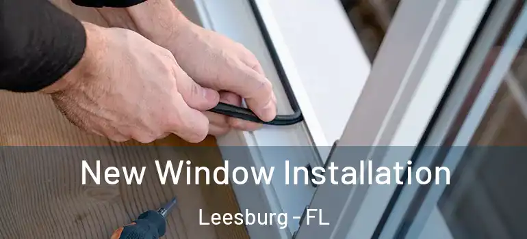  New Window Installation Leesburg - FL