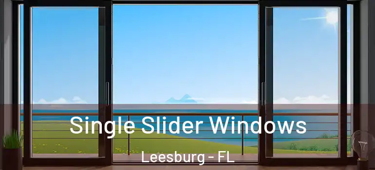  Single Slider Windows Leesburg - FL