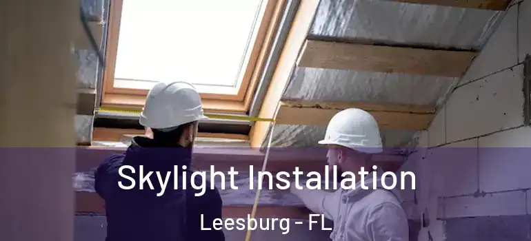  Skylight Installation Leesburg - FL