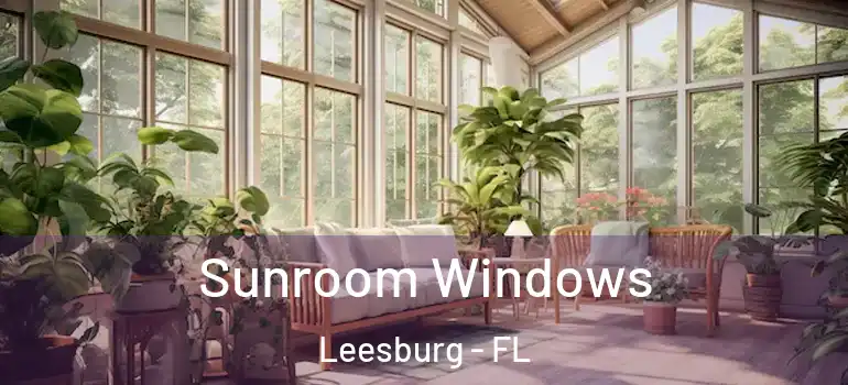  Sunroom Windows Leesburg - FL