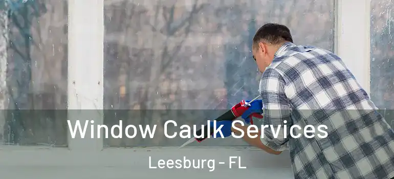 Window Caulk Services Leesburg - FL